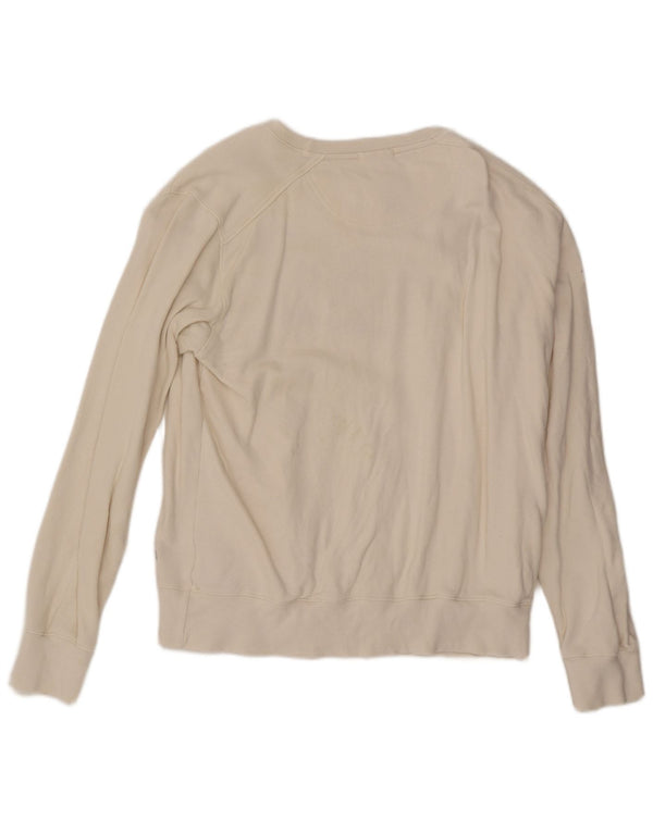 Gant Felpa grafica da uomo Maglione XL Cotone bianco