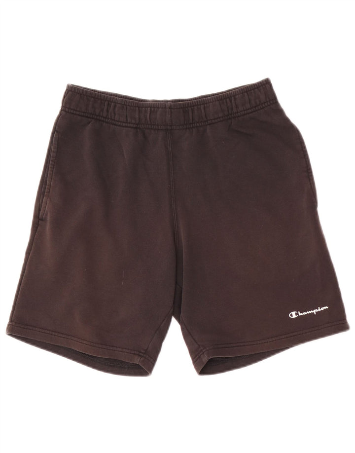 Pantaloncini sportivi da uomo Champion piccoli in cotone nero