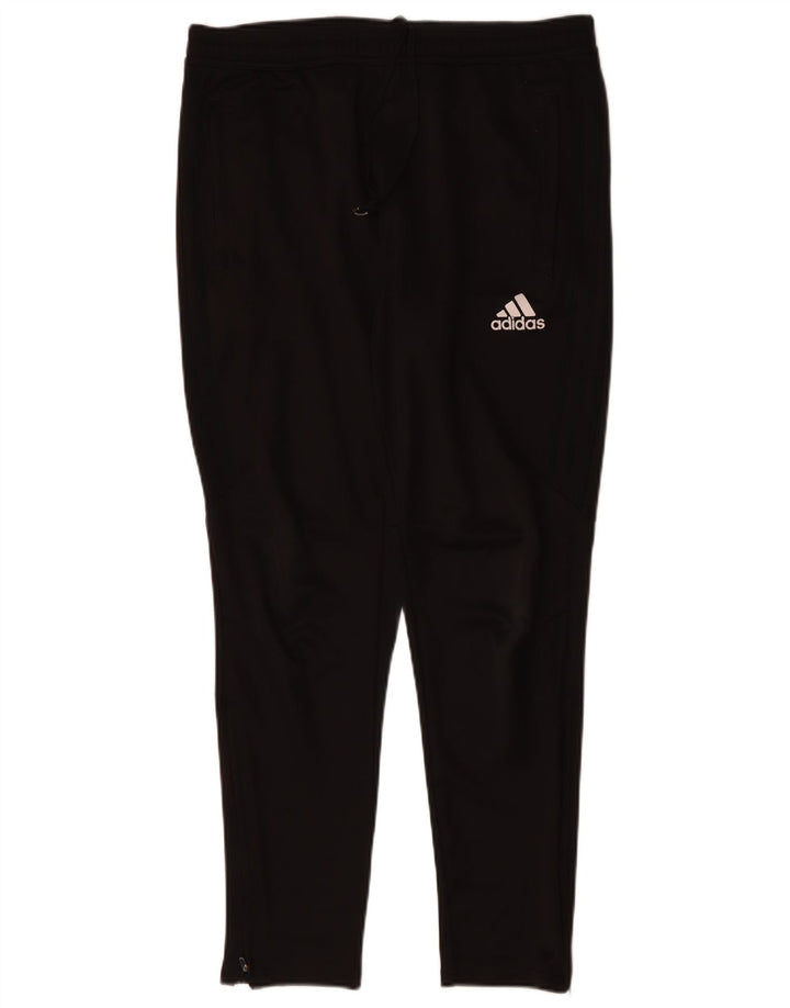 Pantaloni da tuta ADIDAS da uomo Clima Proof grandi in poliestere nero
