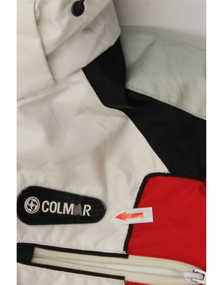 Giacca da sci con cappuccio da donna Colmar EU 38 Medium White Colourblock