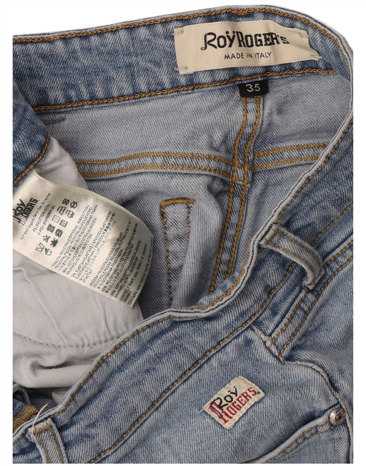 Jeans dritti da uomo Roy Rogers W35 L31 cotone blu