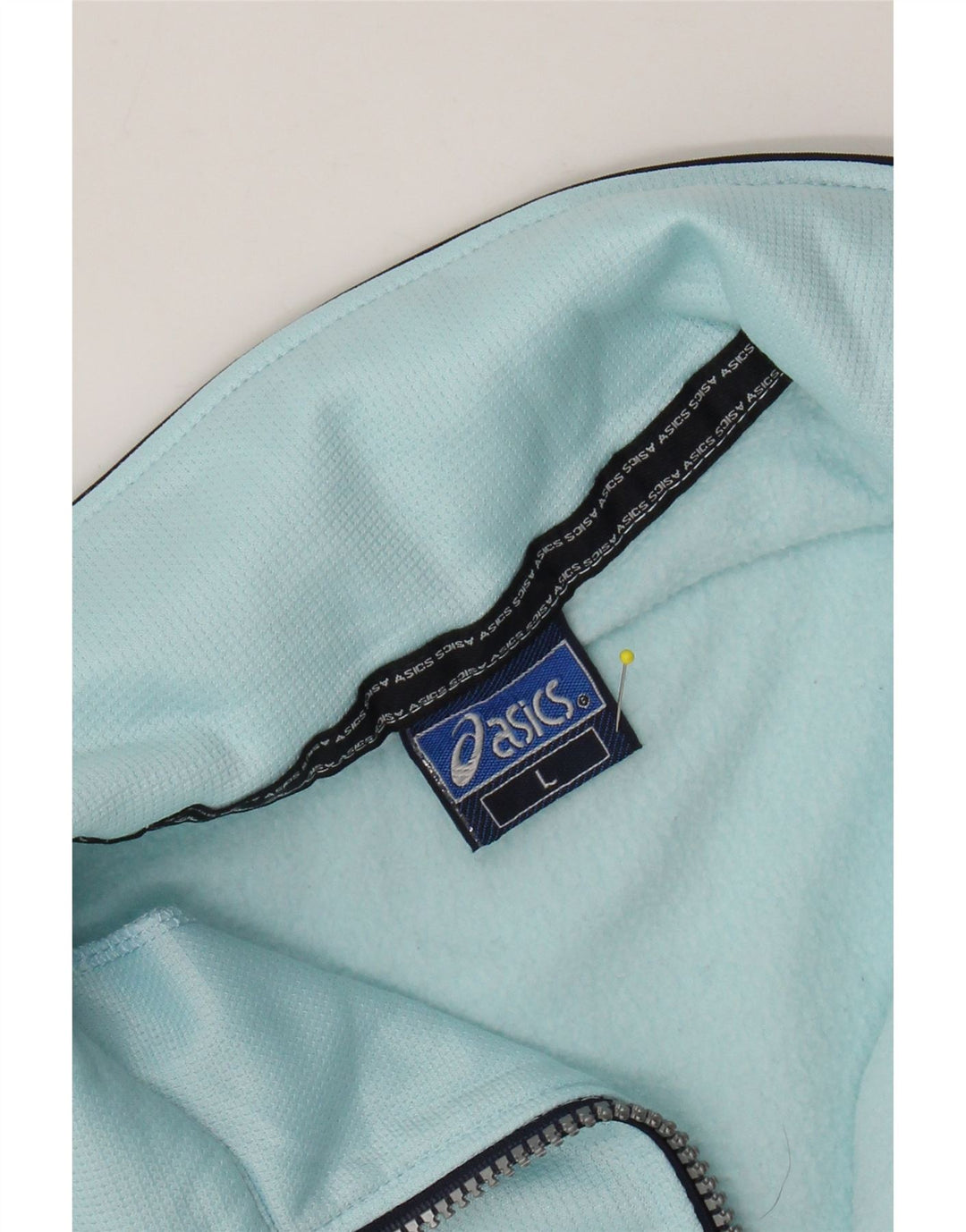 Giacca da ginnastica ASICS da uomo, taglia grande, blu