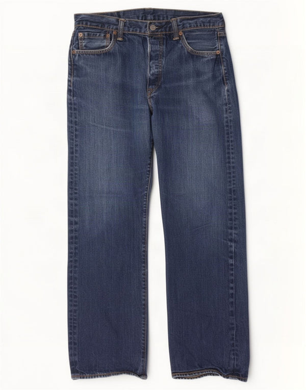 Levi's Uomo 501 Jeans dritti W34 L30 Cotone Blu