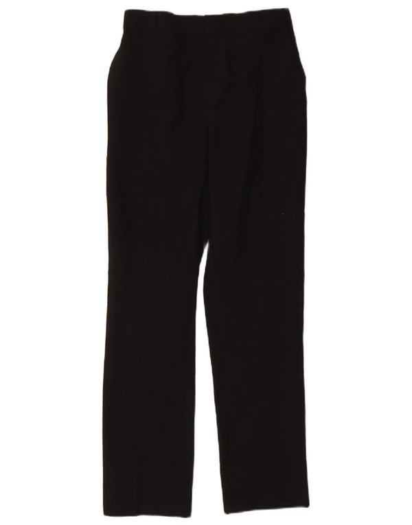 Pantaloni da abito dritti Marks & Spencer per ragazzi 14-15 anni W26 L28 Neri
