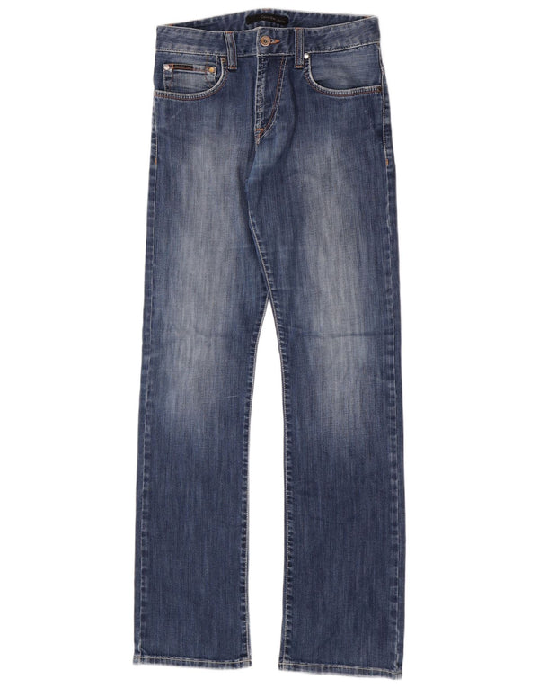 Jeans dritti da donna Calvin Klein W30 L34 Blu