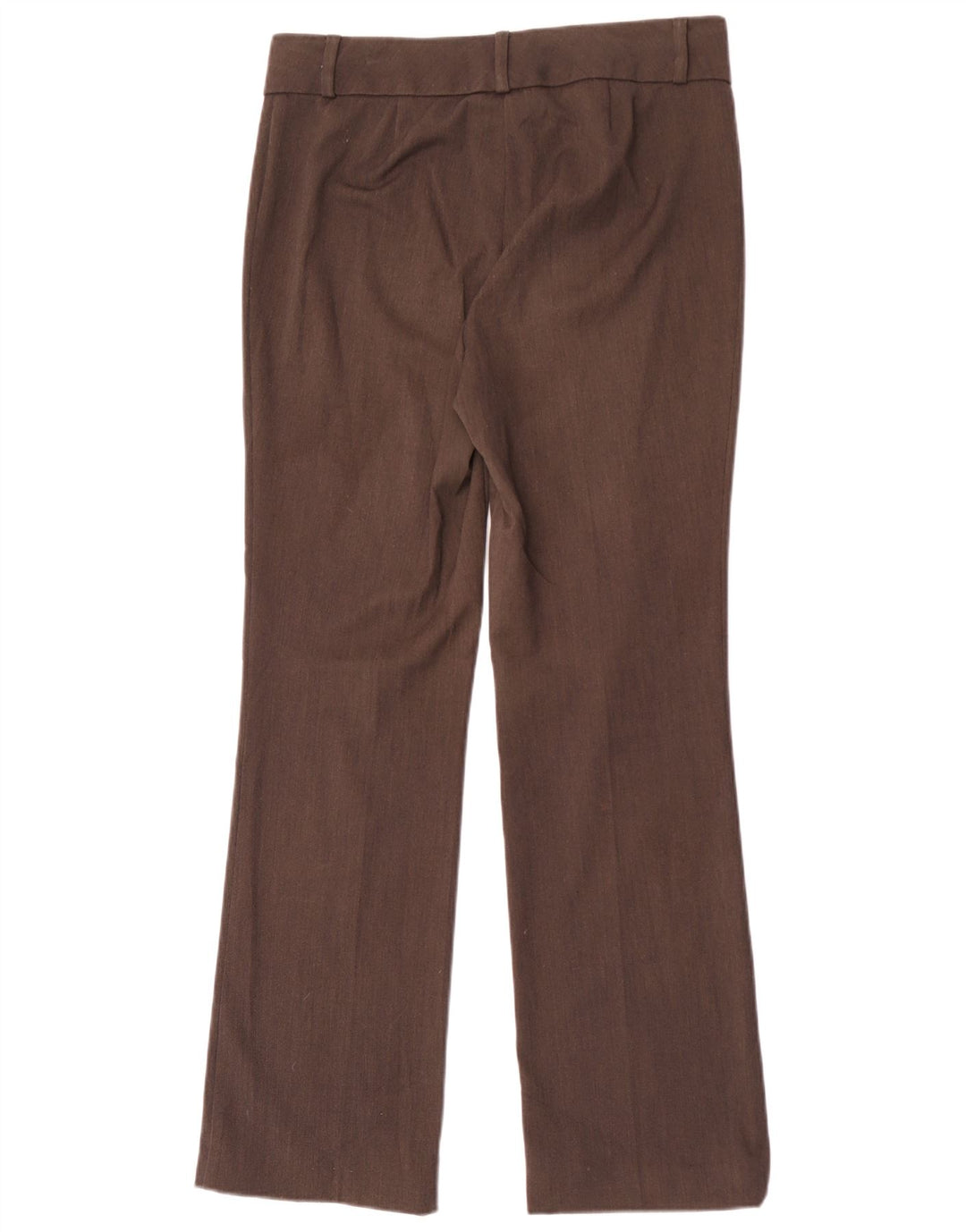 Pantaloni da abito bootcut da donna Marks & Spencer UK 10 Small W32 L31 Marrone