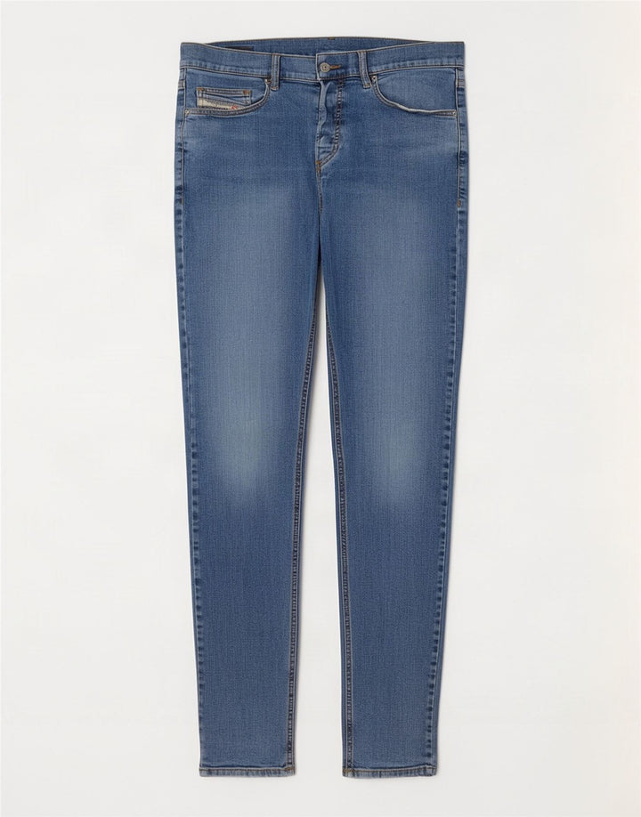 Jeans skinny da uomo Diesel W32 L33 in cotone blu