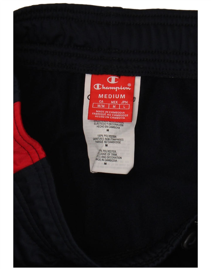 Pantaloni da tuta da uomo Champion Poliestere color block medio blu navy