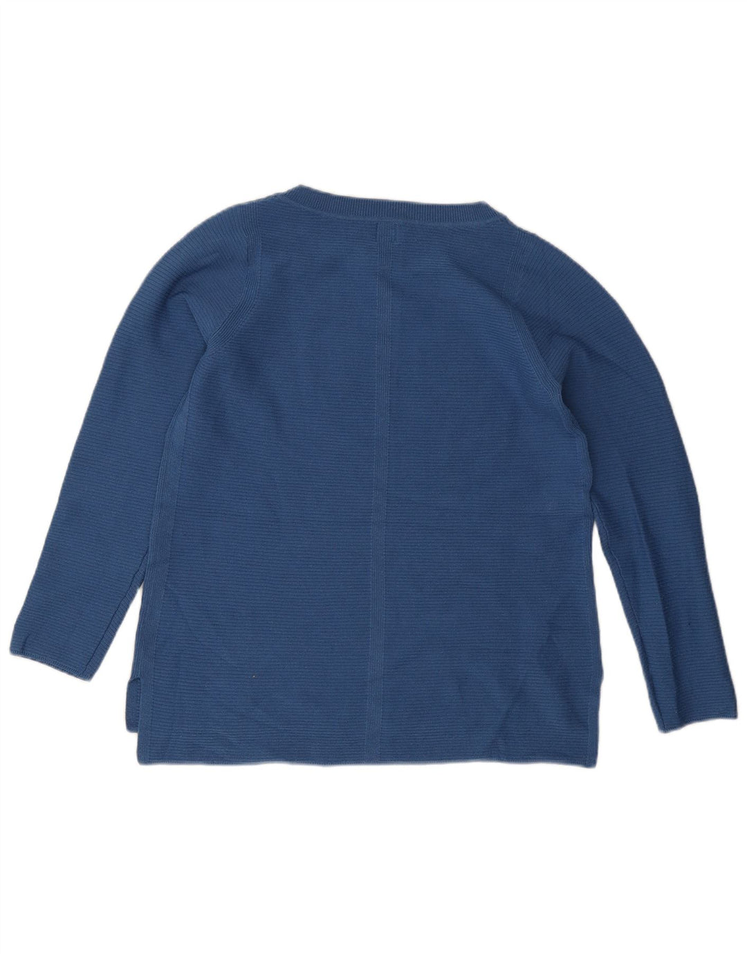 Maglione maglione con scollo a barca da donna John Lewis UK 10 piccolo poliestere blu