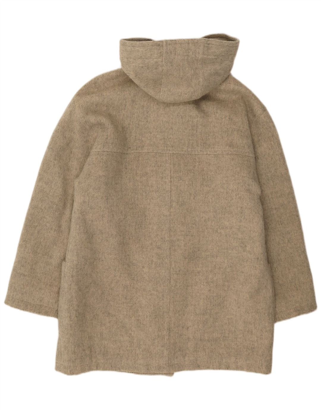 Montgomery con cappuccio da donna Reine Wolle IT 56 3XL Lana grigia