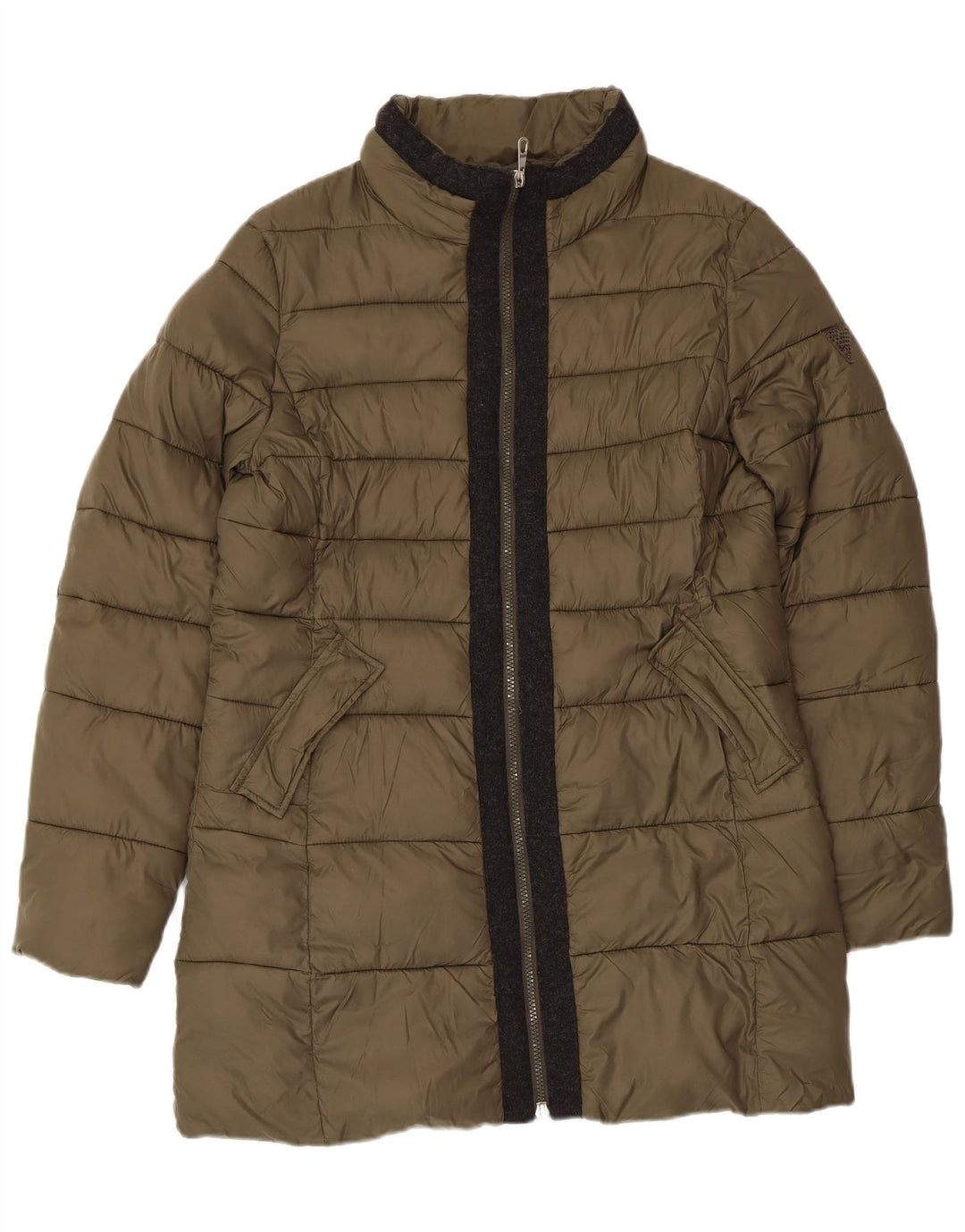Cappotto imbottito da uomo Guess UK 40 Large Khaki Poliammide
