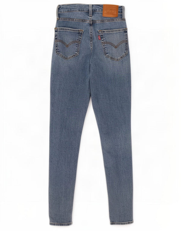 Jeans skinny a vita alta Levi's 721 da donna W23 L28 in cotone blu