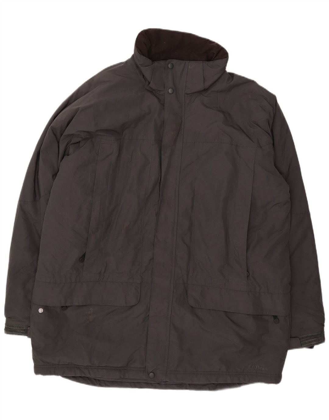 Giacca utility alta da uomo L.L.Bean UK 42 XL Nylon grigio
