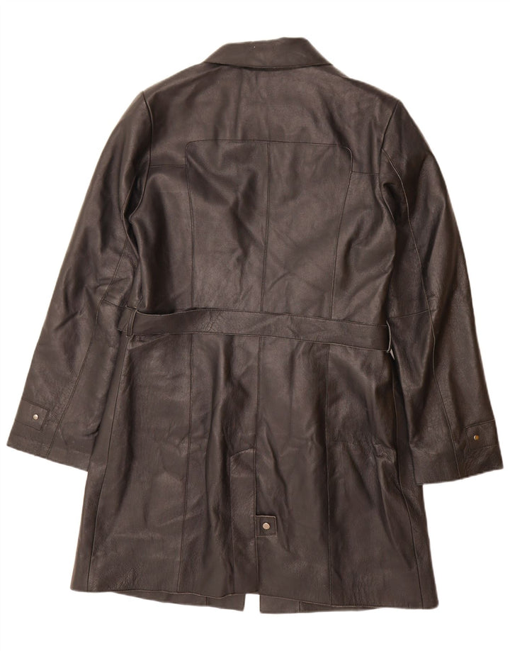 Cappotto Donna in Pelle CONBIPEL IT 48 XL Pelle Nera