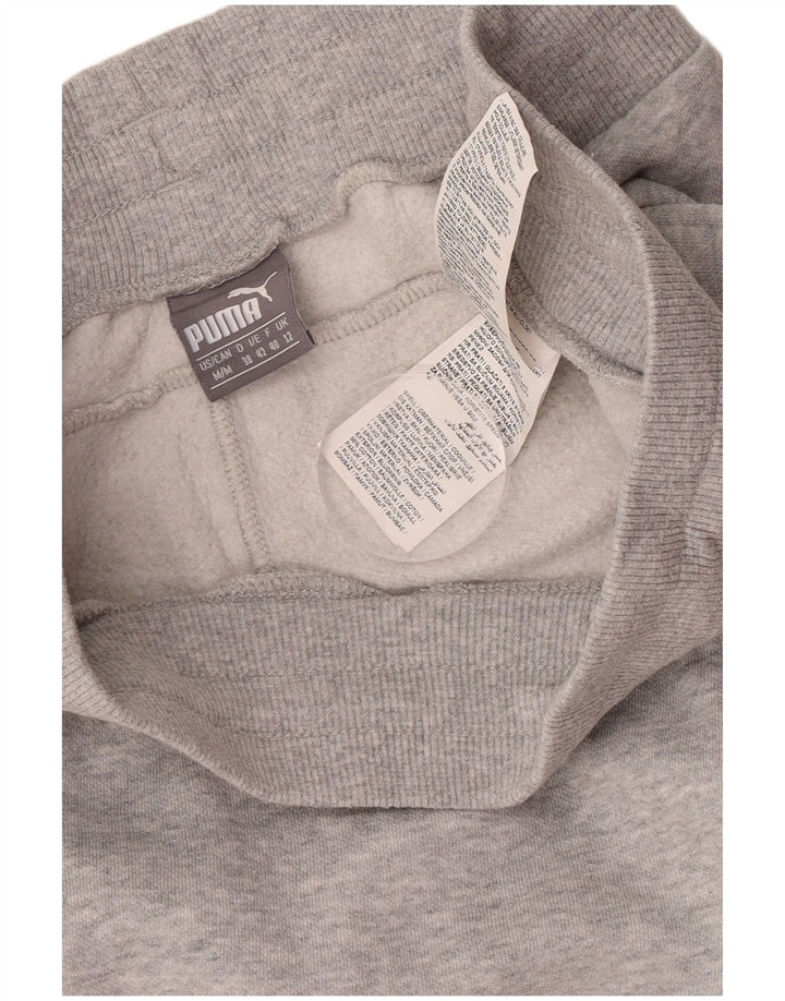 Pantaloni da tuta da donna Puma Joggers UK 12 Cotone grigio medio