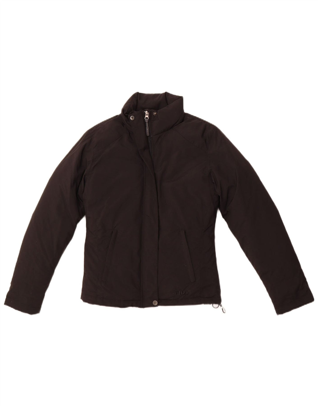Giacca imbottita da donna FILA UK 10 Small nera in poliammide
