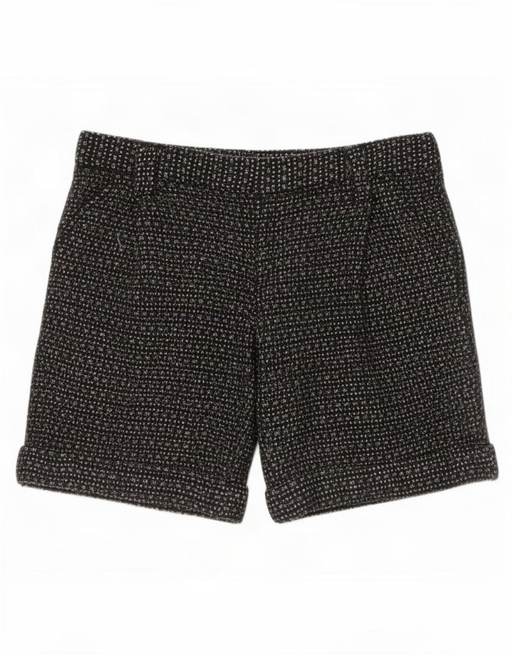 Pantaloncini casual da donna Dolce & Gabbana IT 40 piccoli W26 neri screziati