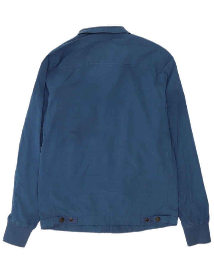 Giacca antipioggia da uomo Superdry UK 34 XS blu poliestere