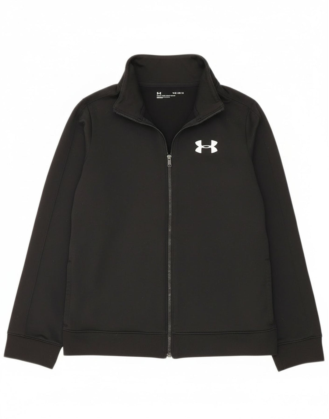 Giacca da tuta da ragazzo Under Armour 11-12 anni grande poliestere nero