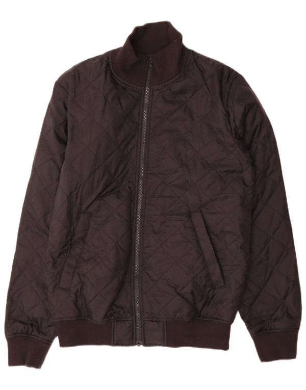 Giacca trapuntata da uomo French Connection UK 38 poliestere nero medio