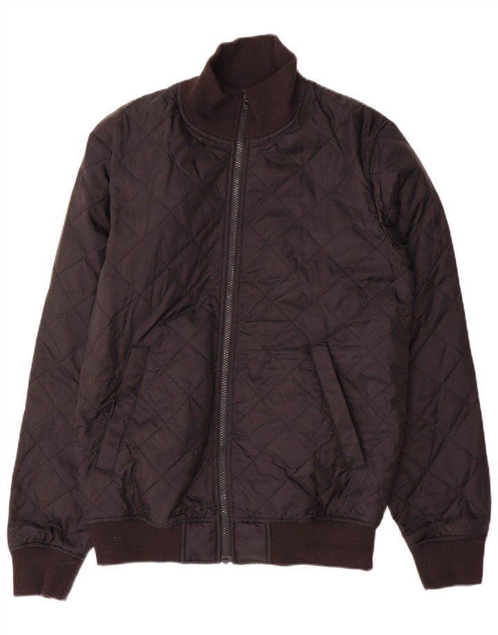 Giacca trapuntata da uomo French Connection UK 38 poliestere nero medio