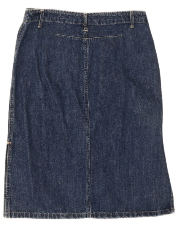 Gonna in denim da donna Carrera W28 cotone blu navy medio
