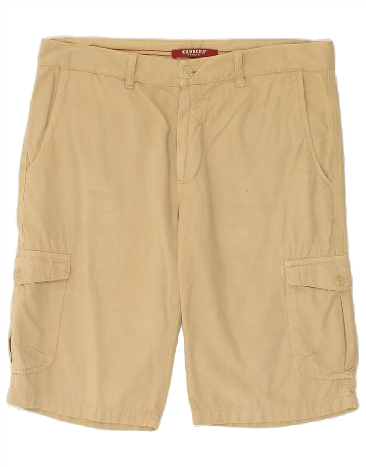 CARRERA Mens 618 Cargo Shorts IT 48 Medium W30  Beige Cotton Vintage Carrera and Second-Hand Carrera from Messina Hembry 