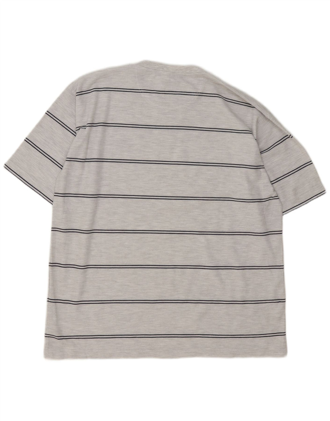 T-shirt da uomo Umbro Top XL poliestere a righe grigie