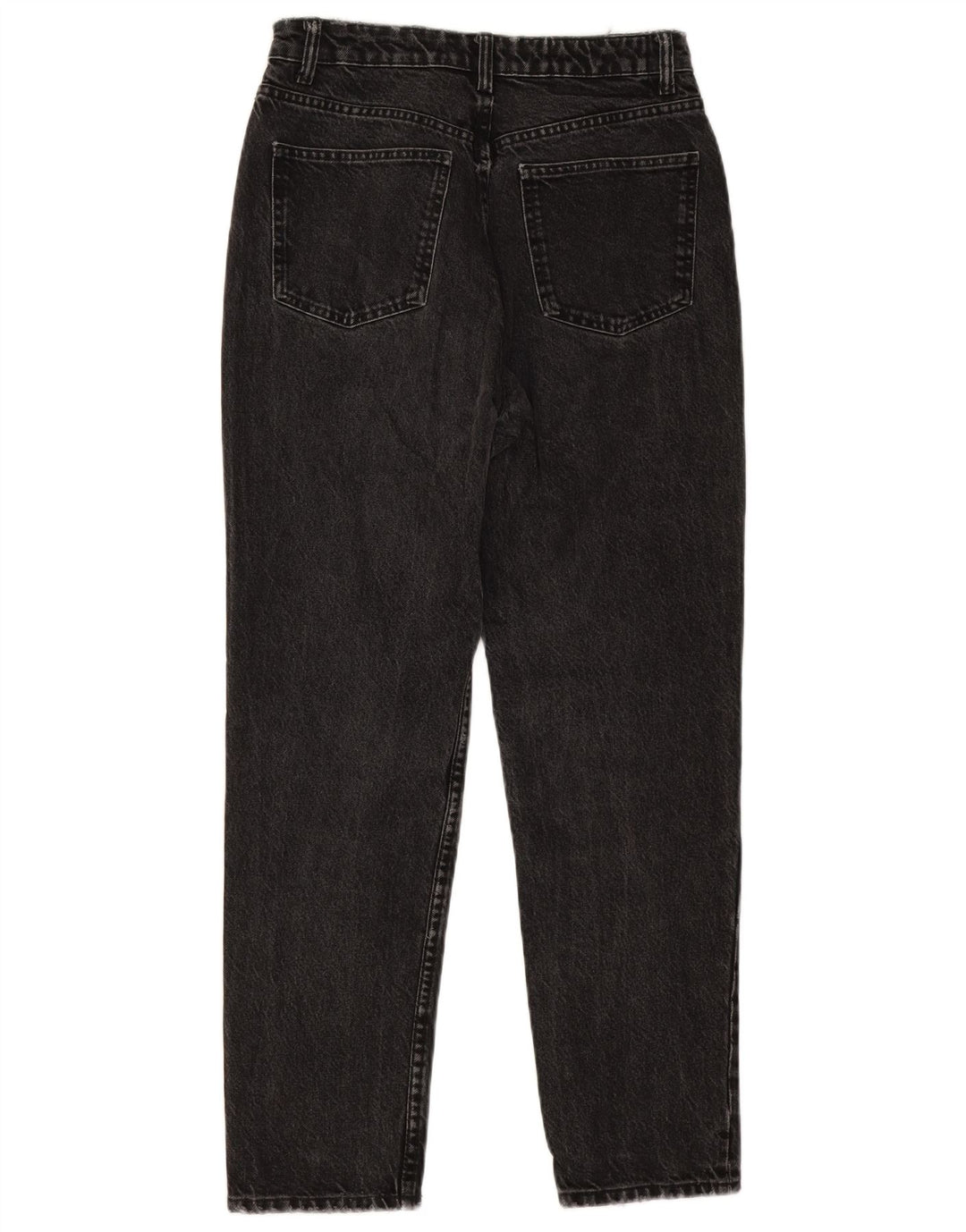 Jeans affusolati effetto consumato ZARA da donna EU 38 piccolo W28 L27 grigio