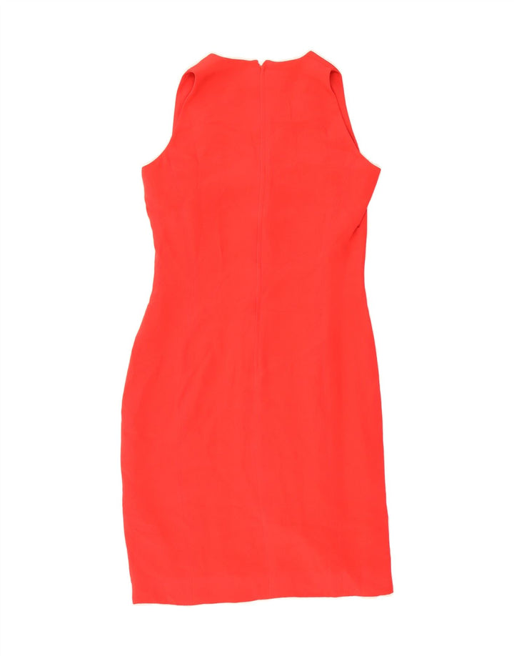 CAPUCINE Womens Sleeveless Sheath Dress IT 42 Medium Red Vintage Capucine and Second-Hand Capucine from Messina Hembry 
