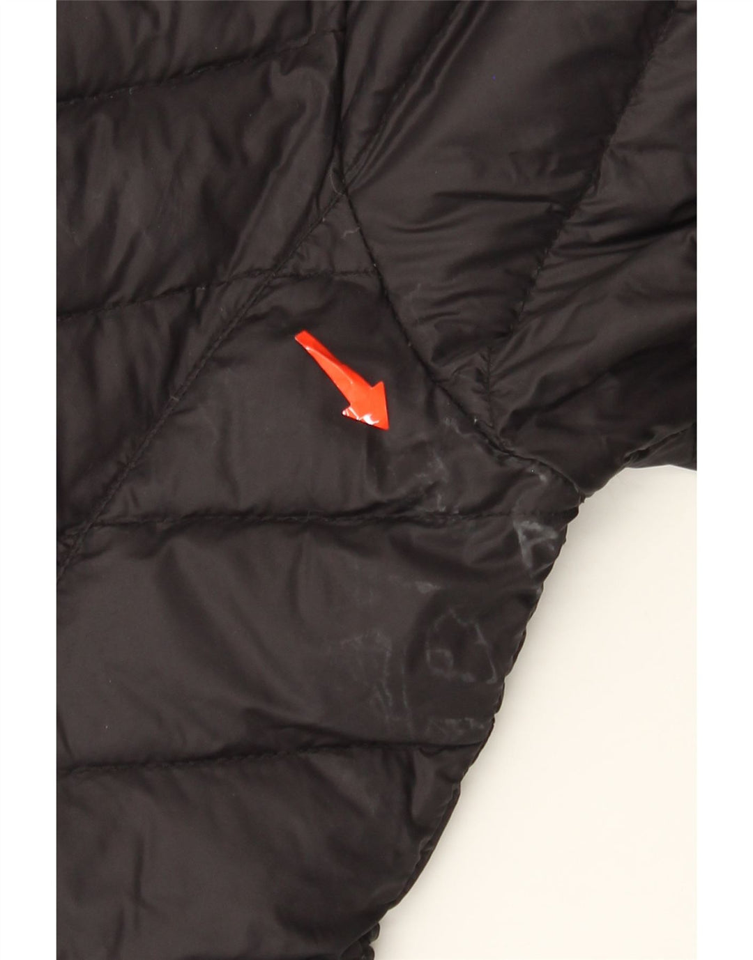 Cappotto imbottito con cappuccio da donna Michael Kors UK 16 grande nylon nero