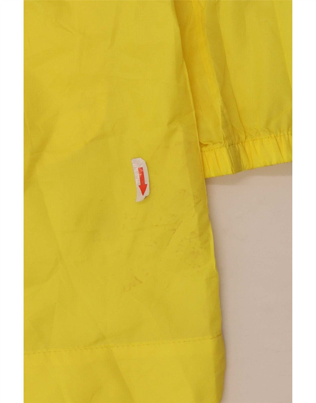 Impermeabile con cappuccio da donna Marks & Spencer UK 10 piccolo poliestere giallo