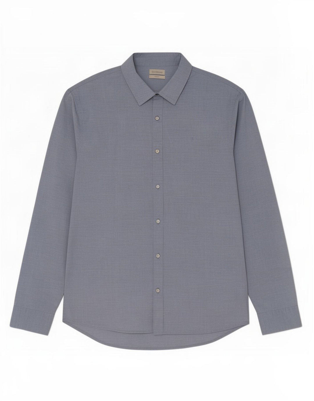 Camicia da uomo Calvin Klein Jeans Large in cotone blu