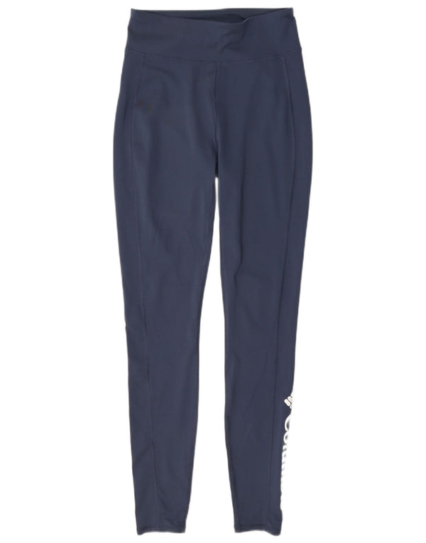Leggings grafici da donna Columbia UK 10 piccoli blu navy