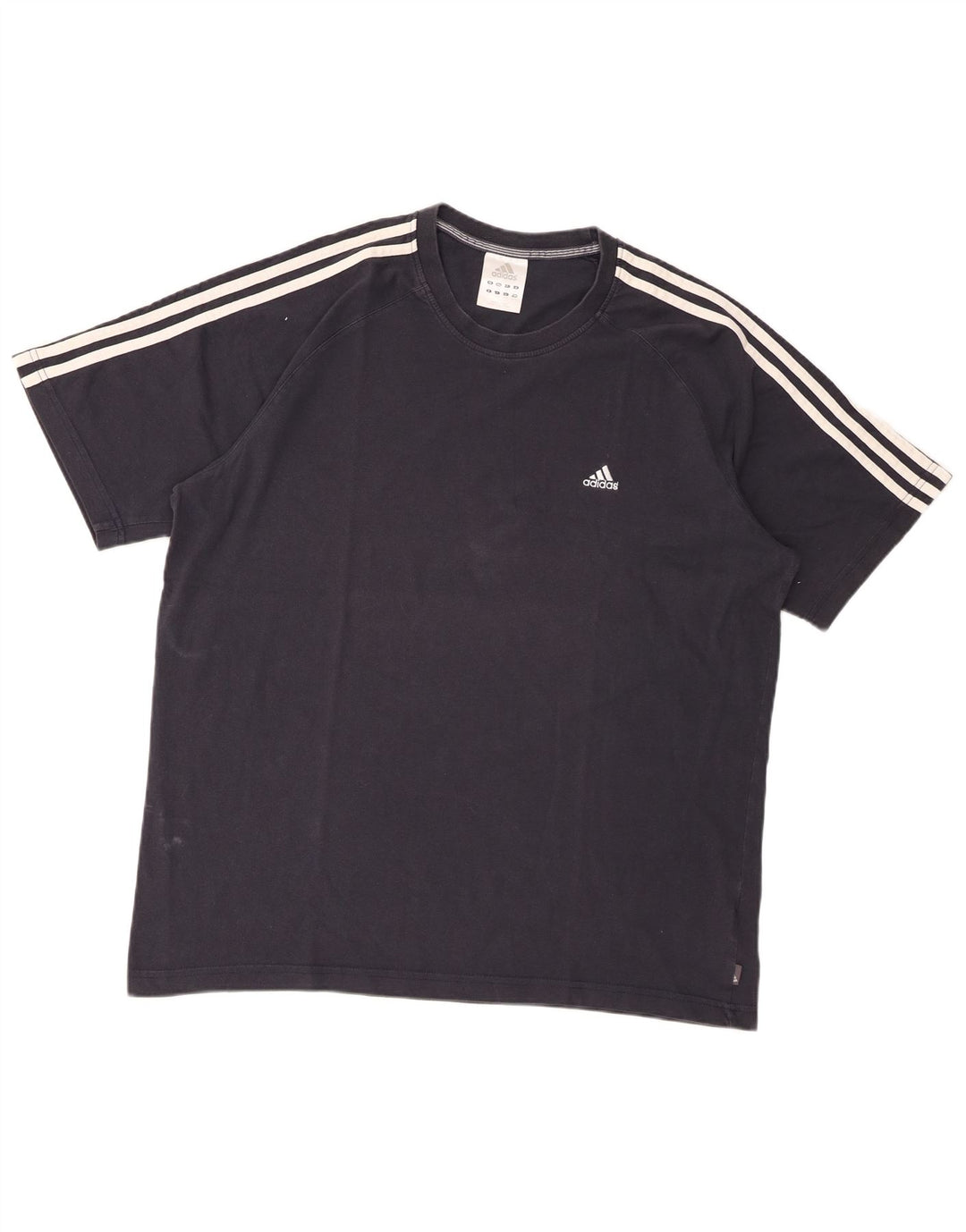 T-shirt da uomo Adidas Top XL blu navy in cotone