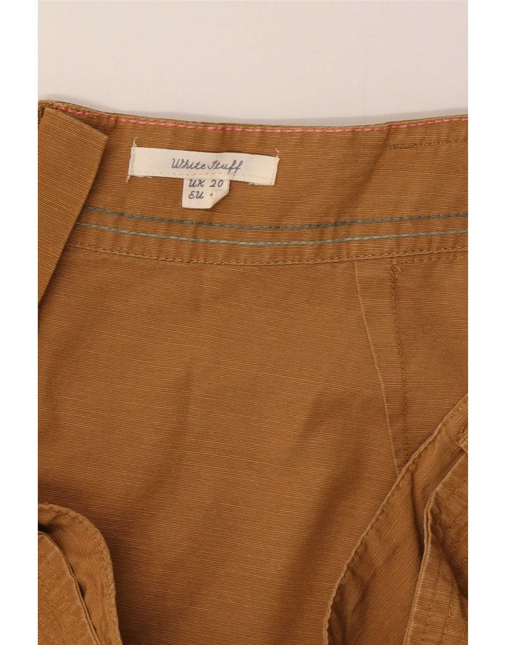 Gonna cargo da donna White Stuff UK 20 2XL W40 Lyocell beige