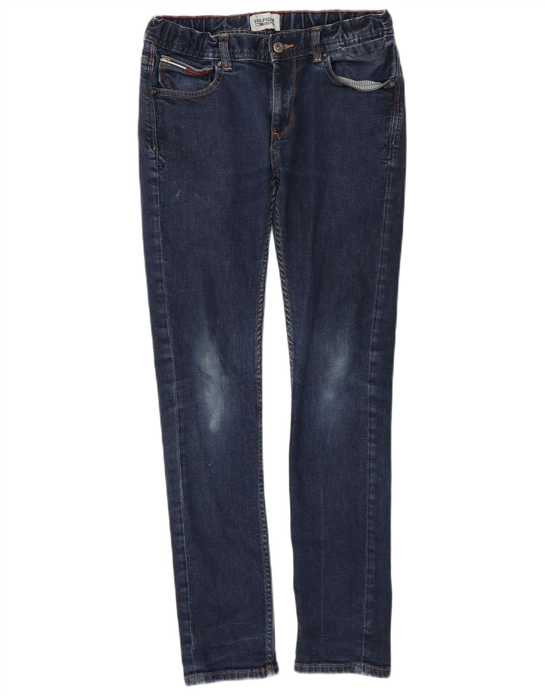 TOMMY HILFIGER Jeans skinny per ragazzi 13-14 anni W28 L29 Cotone blu