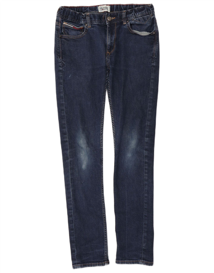 TOMMY HILFIGER Jeans skinny per ragazzi 13-14 anni W28 L29 Cotone blu