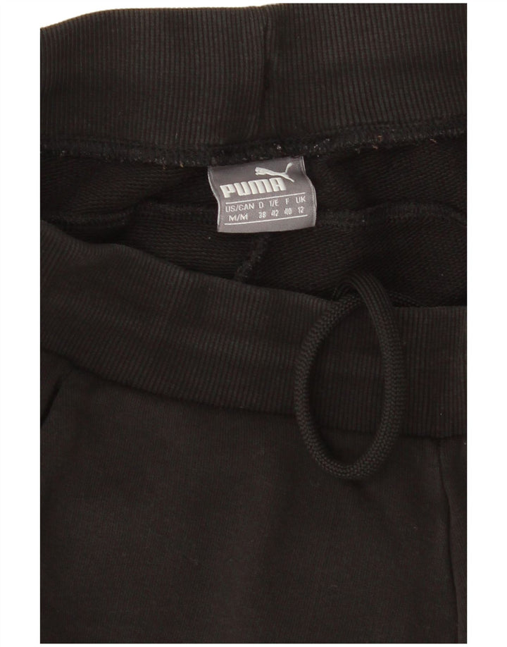 Pantaloni della tuta da donna Puma UK 12 medi neri