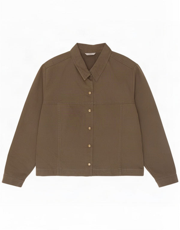 Giacca bomber da donna Marks & Spencer UK 22 2XL Lyocell marrone