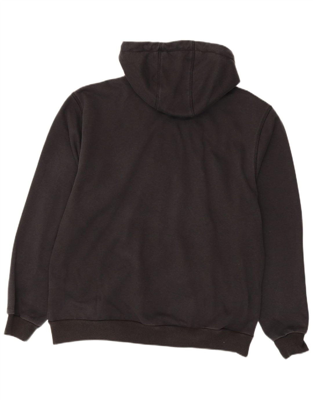 Maglione con cappuccio e zip da uomo dalla vestibilità rilassata Carhartt, grande poliestere nero