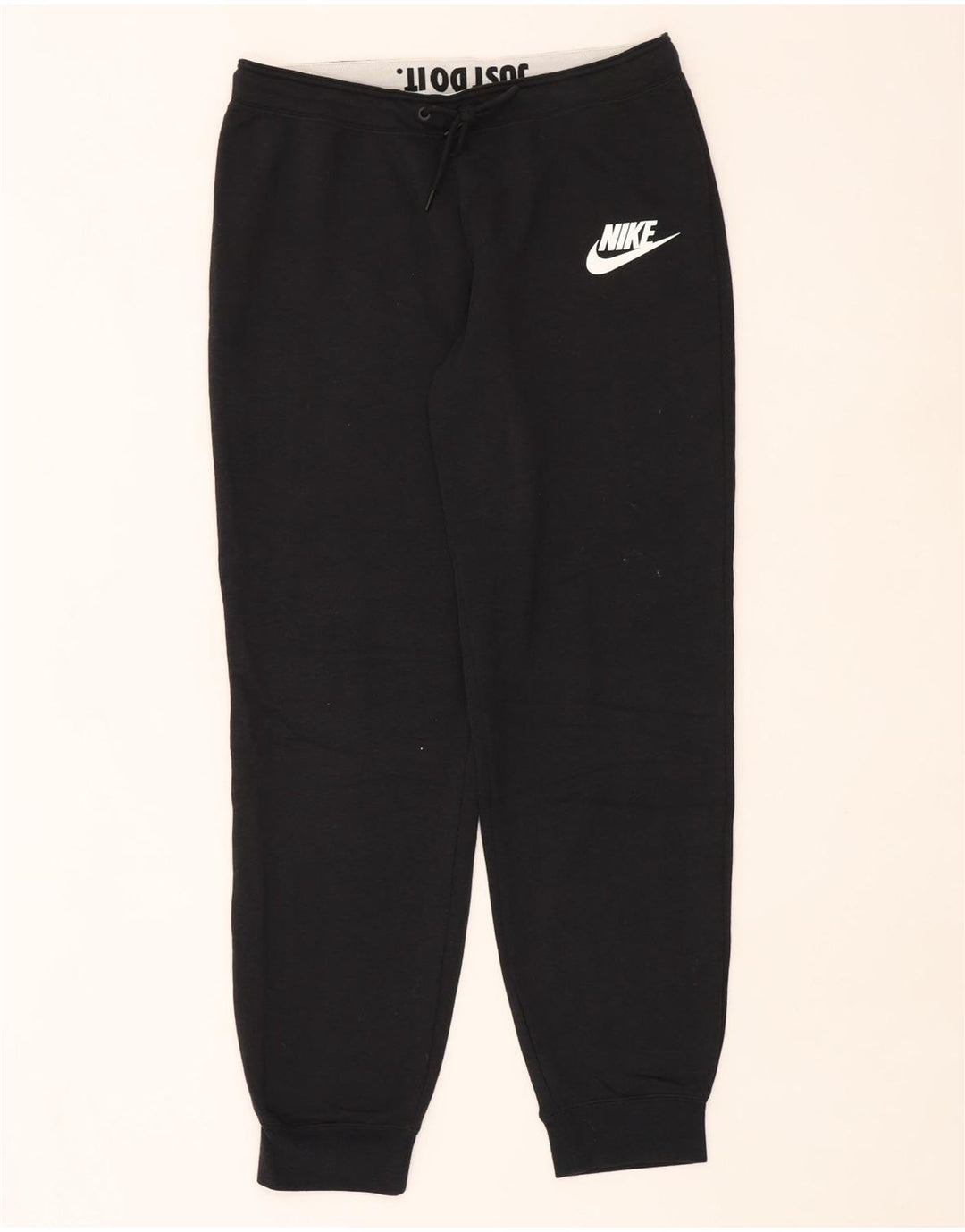 Pantaloni da tuta da uomo Nike Joggers grandi in cotone nero
