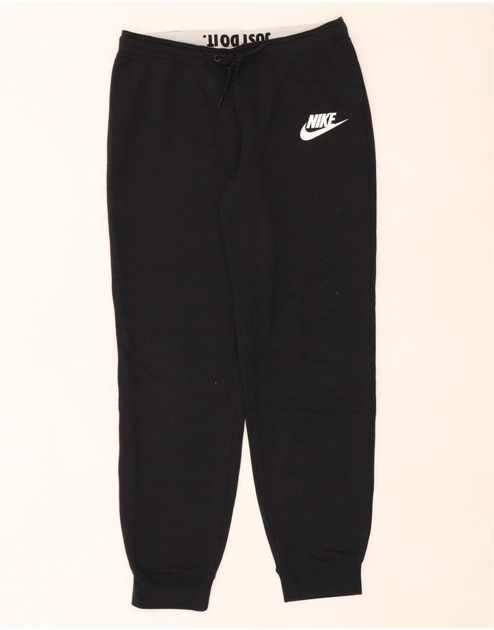 Pantaloni da tuta da uomo Nike Joggers grandi in cotone nero