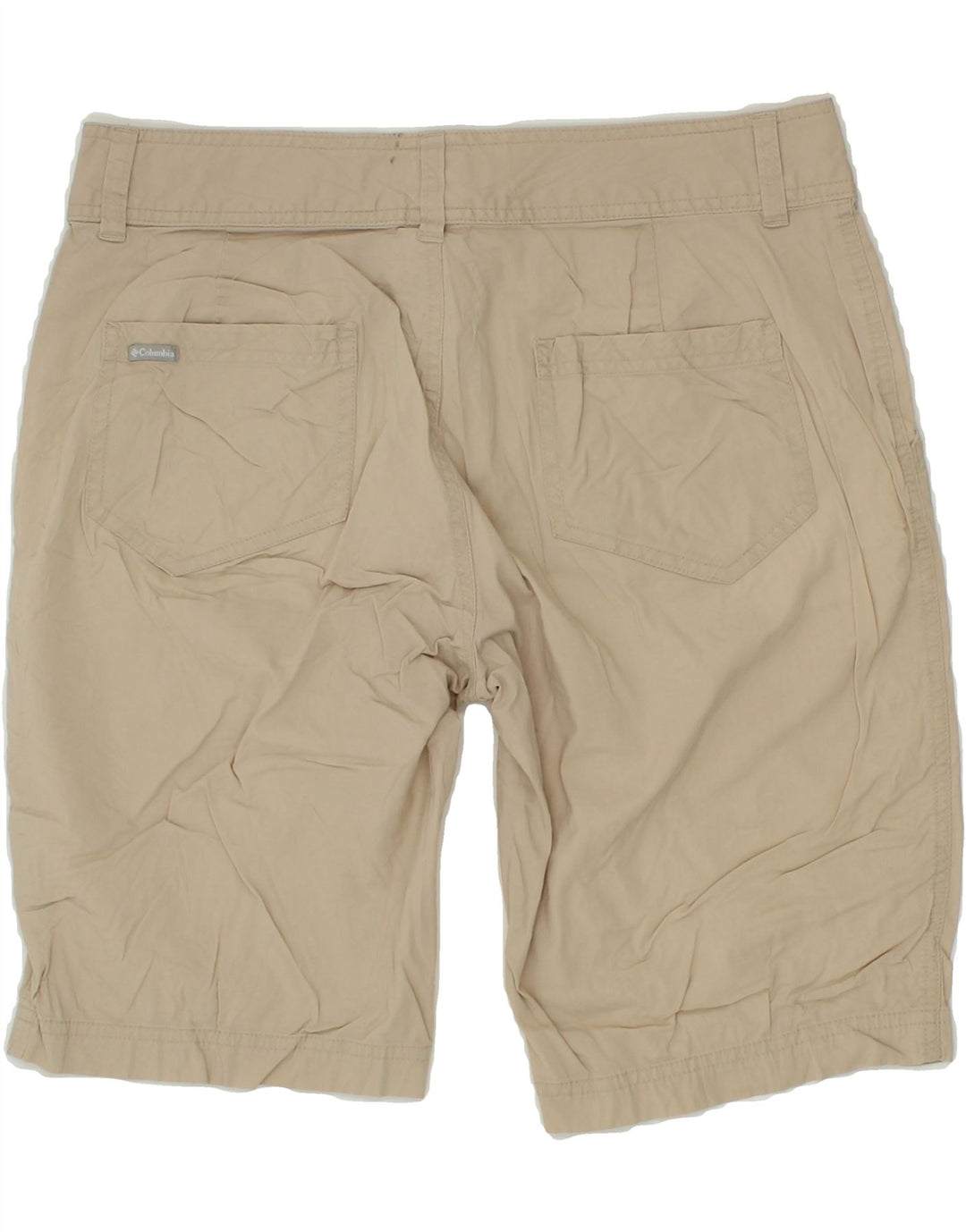 COLUMBIA Womens Chino Shorts US 8 Medium W30  Beige Cotton Vintage Columbia and Second-Hand Columbia from Messina Hembry 