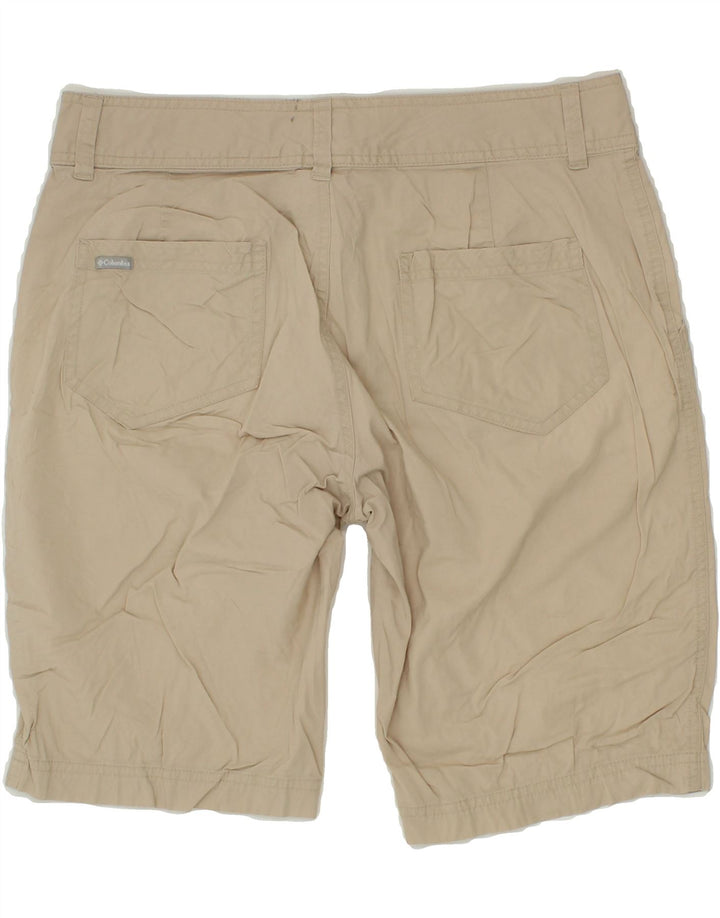 COLUMBIA Womens Chino Shorts US 8 Medium W30  Beige Cotton Vintage Columbia and Second-Hand Columbia from Messina Hembry 