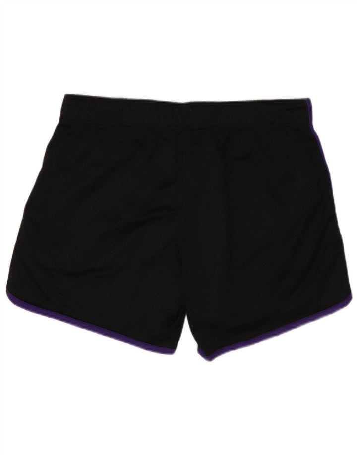 Pantaloncini sportivi NIKE da donna Dri Fit UK 12 medio nero poliestere