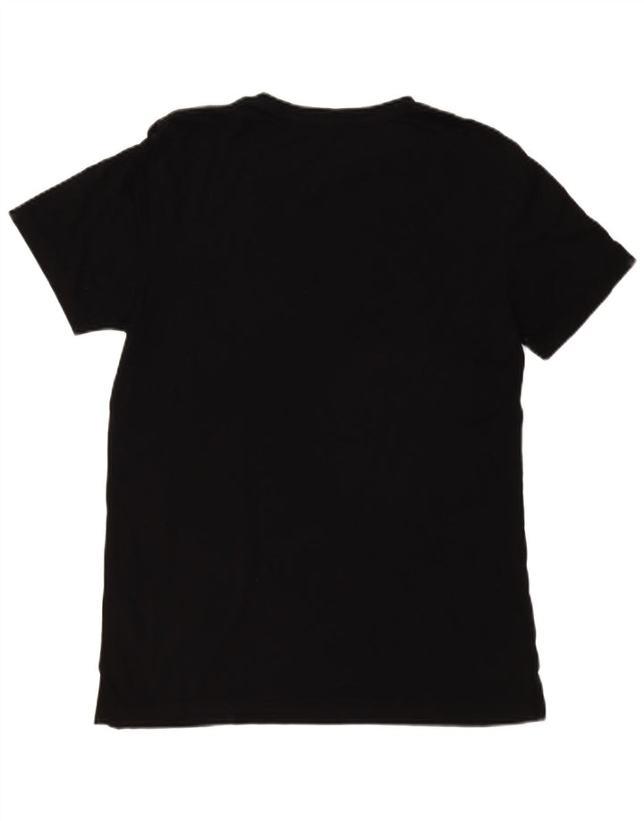 T-shirt da uomo ALL SAINTS Top in cotone nero medio