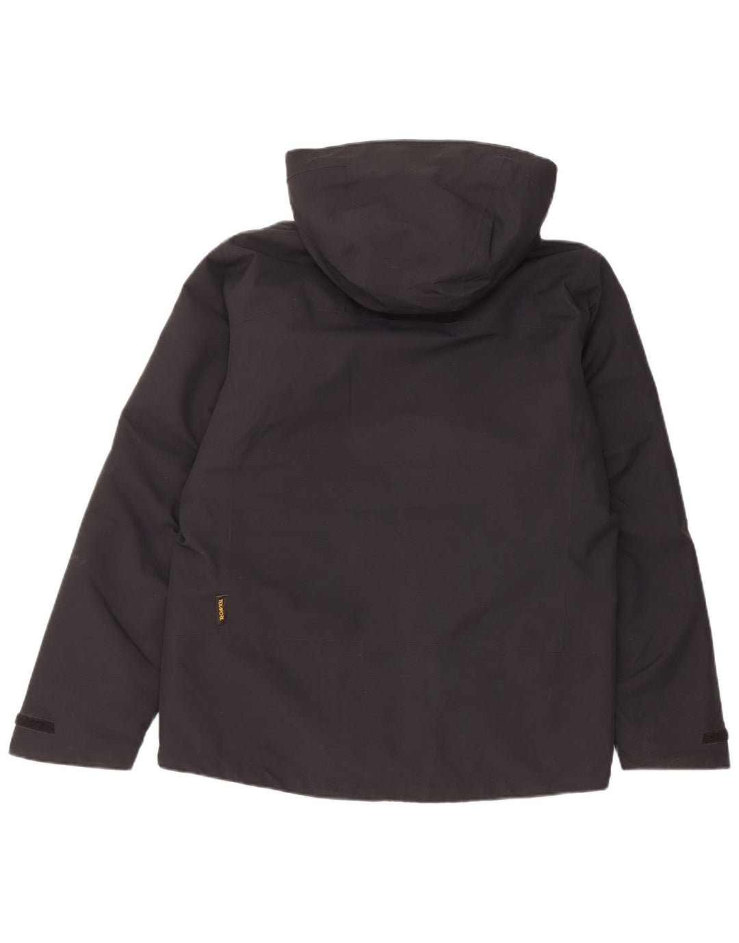 Giacca a vento con cappuccio da uomo Jack Wolfskin UK 34 Small Poliestere nero