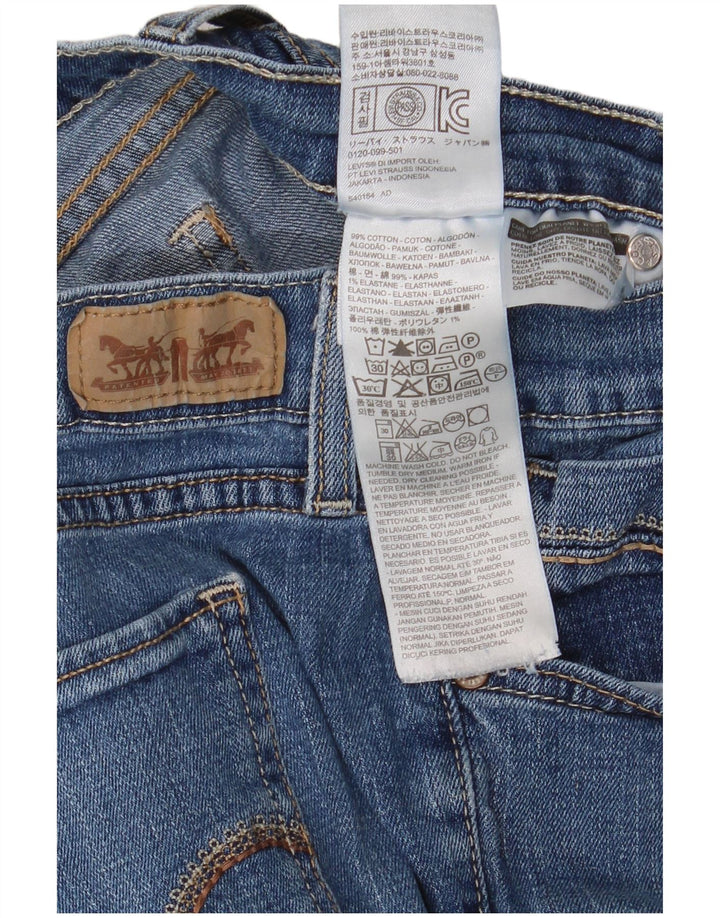 Jeans Levi's 515 Bootcut da donna W31 L32 in cotone blu