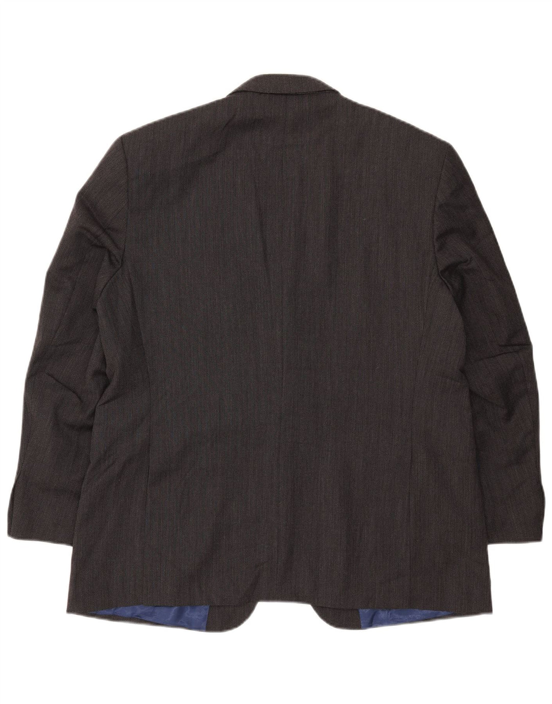 Giacca blazer a 2 bottoni Marks & Spencer da uomo UK 44 2XL lana grigia